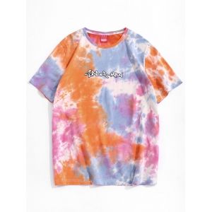 

Marvel Spider-Man Tie Dye Print T-shirt, Light pink