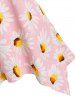 Daisy Print Hanky Hem Tank Top -  