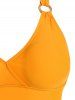 Maillot de Bain Tankini Rayé Fleur de Mer à Lacets - Multi XL