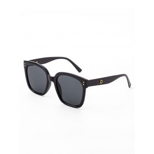 

Square Frame Wide Arm Sunglasses, Black