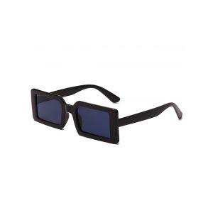 

Retro Rectangle Outdoor Street Sunglasses, Black