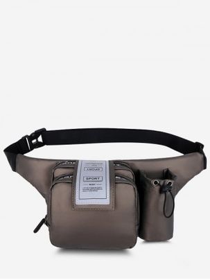 Pockets Multi-functional Letters Chest Bag