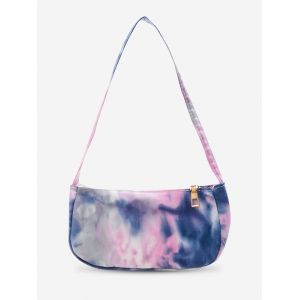 

Cloud Print Mini Shoulder Bag, Light purple