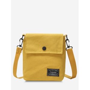 

Mini Square Flap Crossbody Bag, Sun yellow