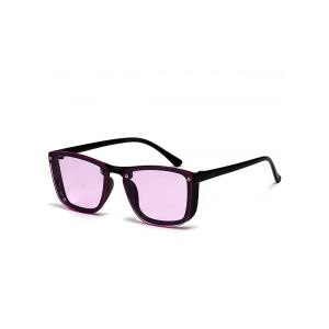 

Sqaure Unframed Anti UV Sunglasses, White