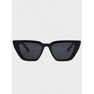 

Irregular Brief Anti UV Sunglasses, Black