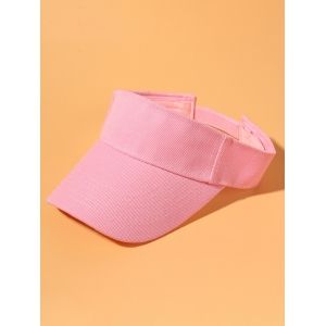 

Cotton Solid Visor Cap, Pink