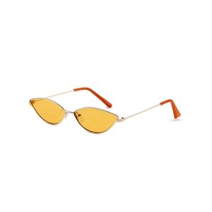 

Eye Frame Slim Metal Sunglasses, Rubber ducky yellow