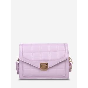 

Quilted Double Strap Crossbody Bag, Mauve