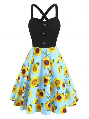 dress sunflower