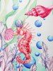 Plus Size & Curve Marine Life Shell Starfish Cami Dress -  