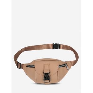 

Brief Release Buckle Chest Bag, Brown