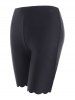 Scalloped High Rise Swim Bottom -  