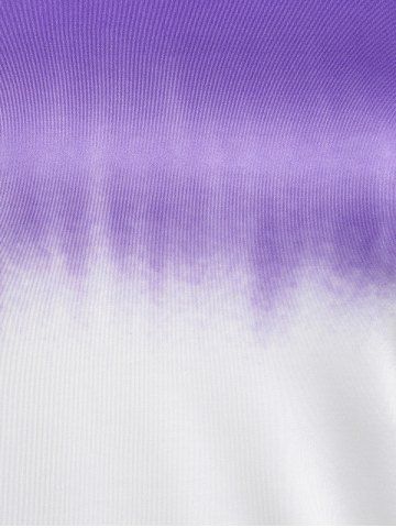 Plus Size Ombre Color Tee
