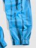 Stripe Painting Print Beam Feet Pants -  