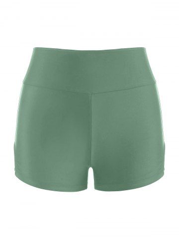 Criss Cross High Rise Boyleg Swim Bottom