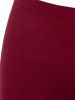 High Waisted Scalloped Skinny Mini Shorts -  