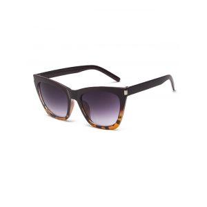 

Gradient Leopard Pattern Sunglasses, Deep brown