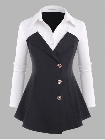 rosegal plus size blouses