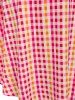 Plus Size Gingham Print Fit and Flare 1950s Dress -  
