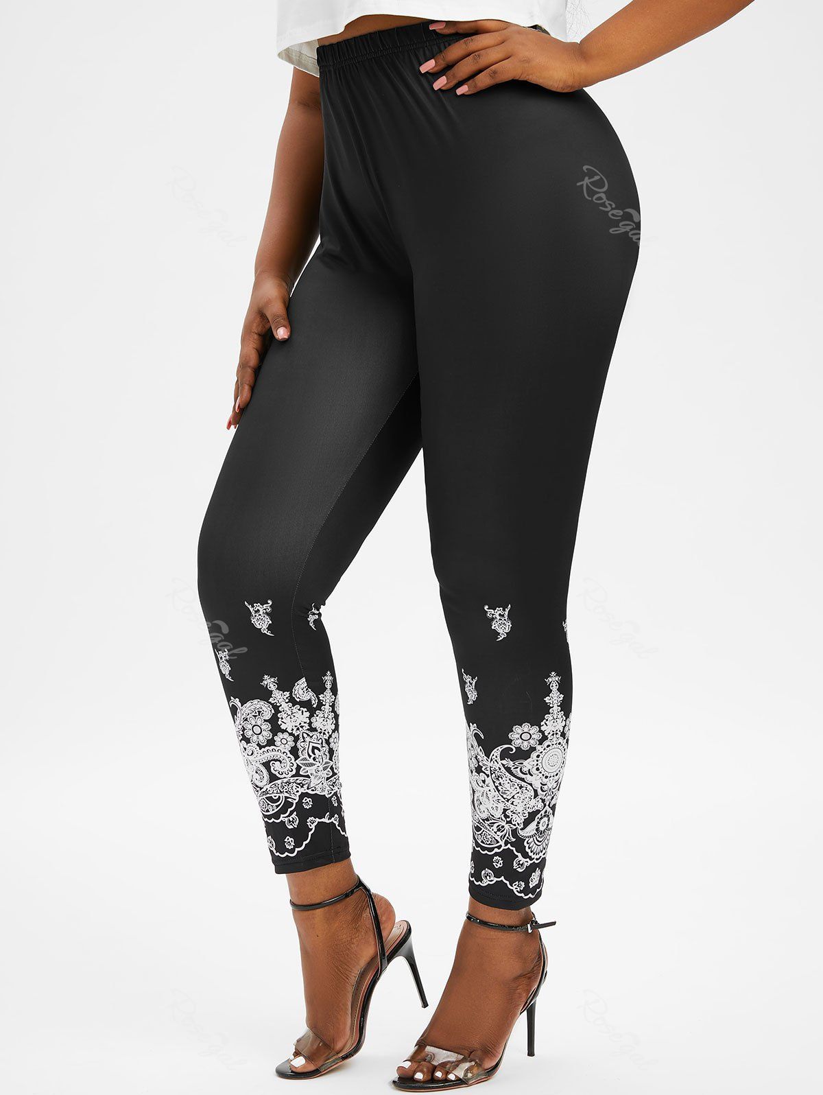 plus size treggings