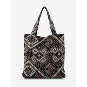 

Bandana-Inspired Print Tote Bag, Woodland camouflage