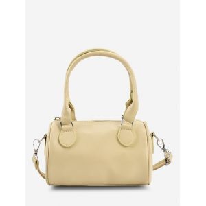 

Top Handle Cylinder Crossbody Bag, Yellow