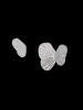 Hollow Butterfly Asymmetric Stud Earrings -  