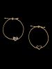 2 Pcs Shell Heart Shape Chain Bracelet Set -  