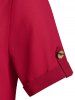 Plus Size Open Front Cuffed Sleeve Draped Cardigan -  