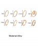 9 Pcs Minimalist Twisted Carved Ring Set -  