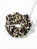 3 Pcs Printed Leopard Scrunchie Set -  