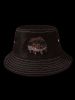 Printed Leopard Lip Bucket Hat -  