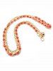 Bead Embellished Waist Chain Belt -  