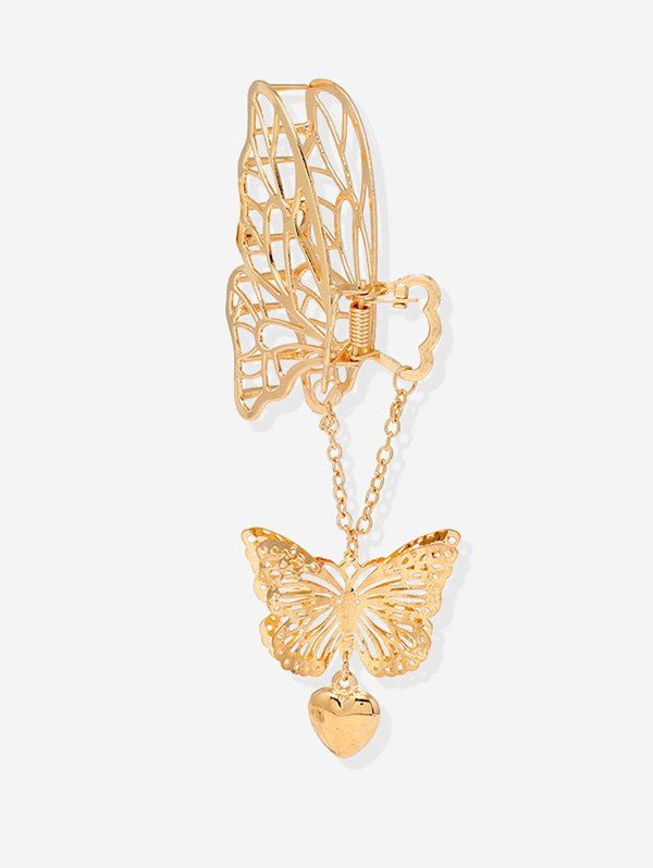 Chic Butterfly Tassel Hair Claw Clip  