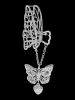 Butterfly Tassel Hair Claw Clip -  