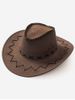 Retro Criss Cross Stitching Cowboy Hat -  