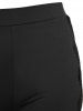Plus Size & Curve Lace Panel High Rise Shorts -  