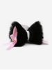 1 Pair Fox Ear Faux Fur Bowknot Hair Clips Set -  