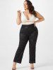 Plus Size & Curve High Rise Lace Pants -  