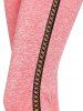 Legging Corsaire Croisé à Coupe Haute - Rose clair M