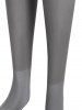 Faux Translucent Fleece Lining Full Foot Skinny Leggings -  