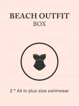 ROSEGAL Box-Plus Size 2*Random swimwear