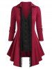 2 in 1 Coats and Skirted Pants Plus Size Bundle -  