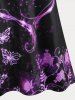 Plus Size Heart Butterfly Print Cami Top -  