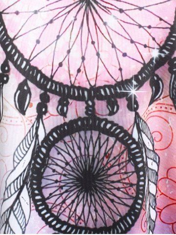 Dreamcatcher Print Plus Size Flowy Cami Top