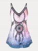 Dreamcatcher Print Plus Size Flowy Cami Top -  