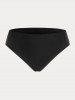 Printed Cinched Handkerchief Plus Size & Curve Modest Swim Dress Set -  