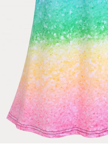 Pastel Ombre Color Plus Size & Curve Camisole