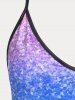 Pastel Ombre Color Plus Size & Curve Camisole -  